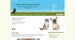 Desktop Screenshot of northforkvetclinic.com